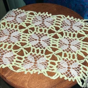 Handmade Crochet Lace centerpiece Table Runner
